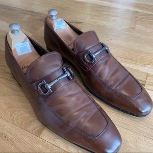Salvatore Ferragamo Brown Loafers / Dress Shoes